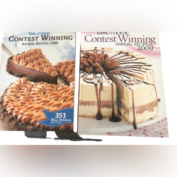 Collectors Taste Of Home Contest Winning Recipes 2008/2009 Hardcover Cookbooks - Picture 1 of 9